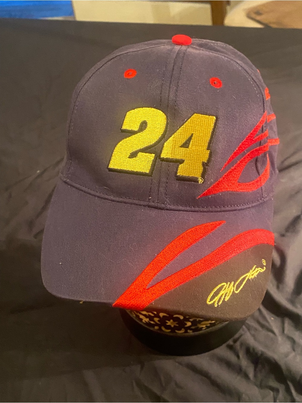 Vintage DuPont Motorsports NASCAR #24 Racing Hat Cap Jeff Gordon Retro Rare